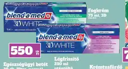 Family Diszkont blend-a-med 3D WHITE Fogkrém ajánlat