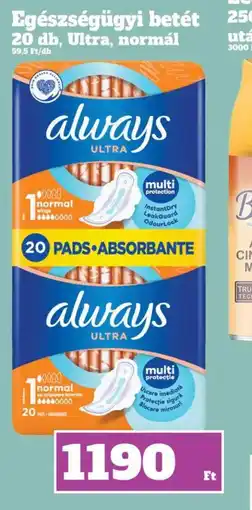 Family Diszkont ALWAYS egészségügyi betét ajánlat