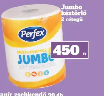 Family Diszkont Perfex Jumbo kéztörlő ajánlat