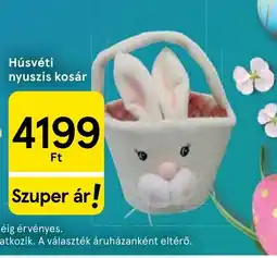 Tesco Húsvéti nyuszis kosár ajánlat