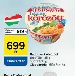 Tesco Nádudvari házi körözött ajánlat