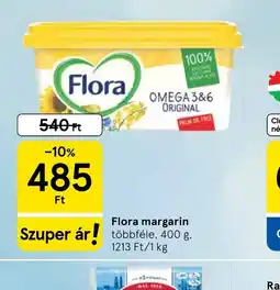 Tesco Flora margarin ajánlat
