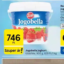 Tesco Zott Jogobella joghurt ajánlat