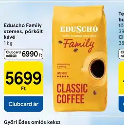 Tesco Eduscho Family szemes kávé ajánlat