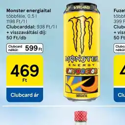 Tesco Monster energiaital ajánlat