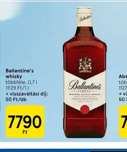 Tesco Ballantine's whisky ajánlat