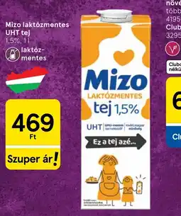 Tesco Mizo laktzmentes UHT tej 1,5% ajánlat