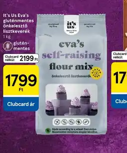 Tesco It's Us Eva's gluténmentes lisztkeverék ajánlat