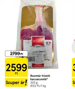 Tesco Rozmár hízott kacsacomb ajánlat