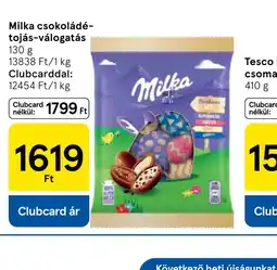 Tesco Milka csokoládé-tojás-válogatás ajánlat