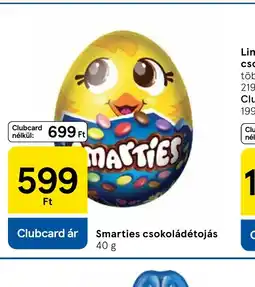 Tesco Smarties csokoládétojás ajánlat
