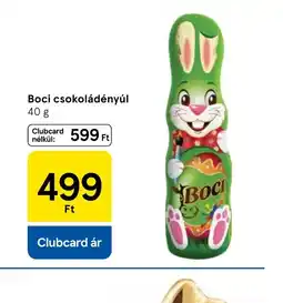 Tesco Boci csokoládényúl ajánlat