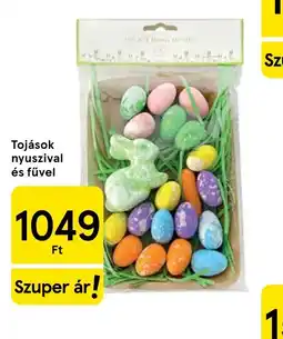 Tesco Tojások nyuszival és fűvel ajánlat
