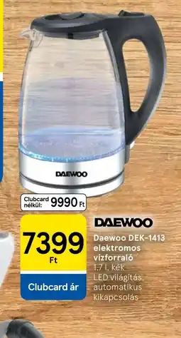 Tesco DAEWOO DEK-1413 vízforral ajánlat