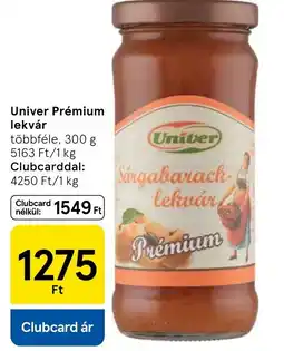 Tesco Univer Prémium lekvár ajánlat