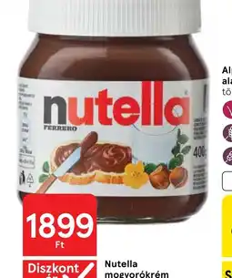 Tesco Nutella mogyorkrém ajánlat
