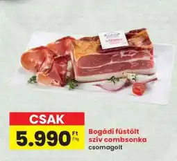 Interspar Bogádi füstölt szív combsonka ajánlat
