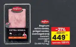 Interspar Regnum Extra sonka, prágai sonka, csemegekaraj ajánlat