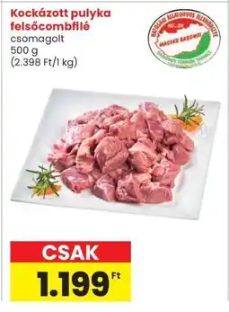 Interspar Kockázott pulyka felsőcombfilé ajánlat