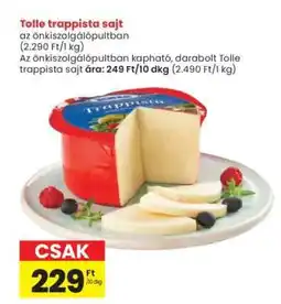 Interspar Tolle Trappista Sajt ajánlat