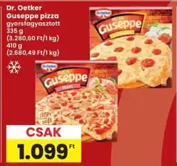 Interspar DR. OETKER Guseppe pizza ajánlat
