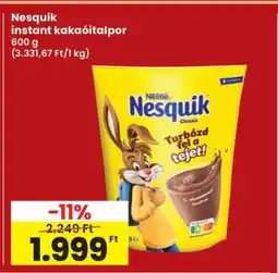 Interspar Nesquik Instant Kakaóitalpor ajánlat