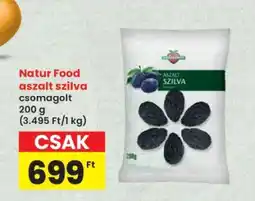 Interspar Natur Food aszalt szilva ajánlat