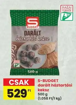 Interspar S-BUDGET darált háztartási keksz ajánlat