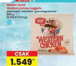 Interspar Master Good Western csirke nuggets ajánlat