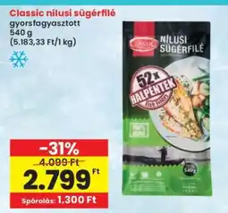Interspar CLASSIC Nílusi Sügérfilé ajánlat