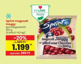 Sprint magozott meggy