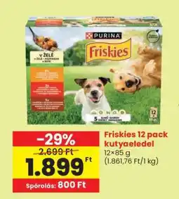 Spar Friskies 12 pack kutyaeledel ajánlat