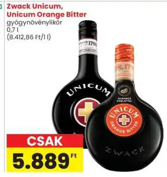 Zwack Unicum, Unicum Orange Bitter