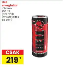 Spar Market HELL Energiaital ajánlat