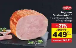 Spar Regnum Gusto sonka ajánlat