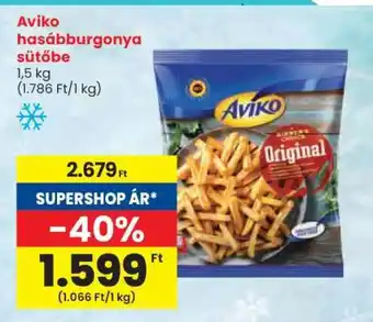 Aviko hasábburgonya sütőbe