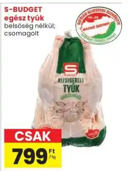 Spar S-BUDGET egész tyúk ajánlat