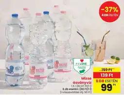 Spar Mizse ásványvíz ajánlat