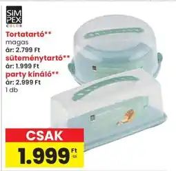 Spar Tortatartó ajánlat