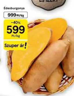 Tesco Édesburgonya ajánlat