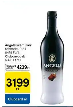 Tesco ANGELLI KRÉMLIKŐR ajánlat