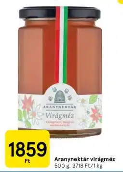 Tesco Aranynektár virágméz ajánlat