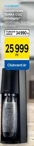 Tesco SodaStream TERRA CQC szódagép ajánlat