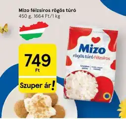 Tesco Mizo Félzsíros Rögös Túró ajánlat