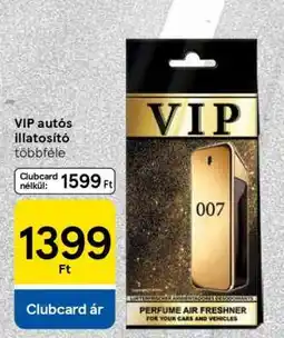Tesco VIP autós illatosító ajánlat