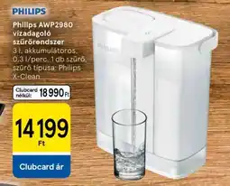 Tesco Philips AWP2980 vízadagoló szűrőrendszer ajánlat