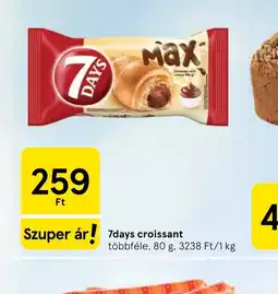 Tesco 7DAYS croissant ajánlat