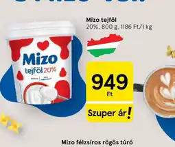 Tesco Mizo tejföl ajánlat