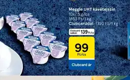Tesco Meggle UHT kávétejszín ajánlat