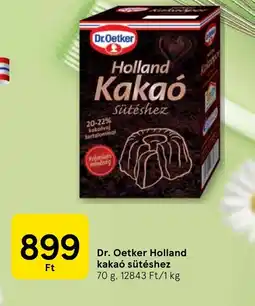 Tesco Dr. Oetker Holland kaka sütéshez ajánlat